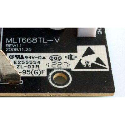 FUENTE DE PODER / RCA MLT668TL-VM / MLT668TL / RE46MK2005 / PARTE SUSTITUTA MLT668TL-G / MODELOS ELDFT404 / 37LA45RQ / 40LA45RQ / 42LB45RQ / X405BV-FHD / X425BV-FHD / LC-40G81 / VR-4090 TW-65411-A040G / PLCD4692A - Imagen 3